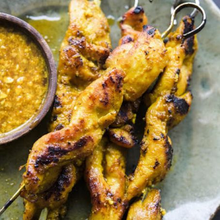 Singapore Chicken Satay
